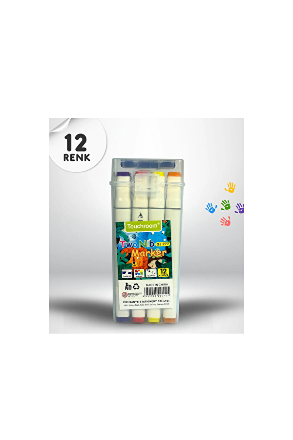 Touchmaker Kese Uçlu Çift Taraflı Boyama Kalemi