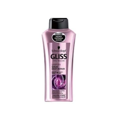 GLISS SAMPUAN 550ml SERUM DEEP-REPAIR + Tarak