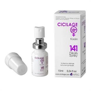 Cicilage 18+ Kadın Dilaltı Sprey 10 ml