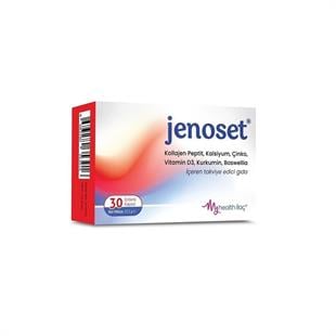 Jenoset Collagen Peptit Vitamin D3 Kurkumin Boswellia 30 Kapsül