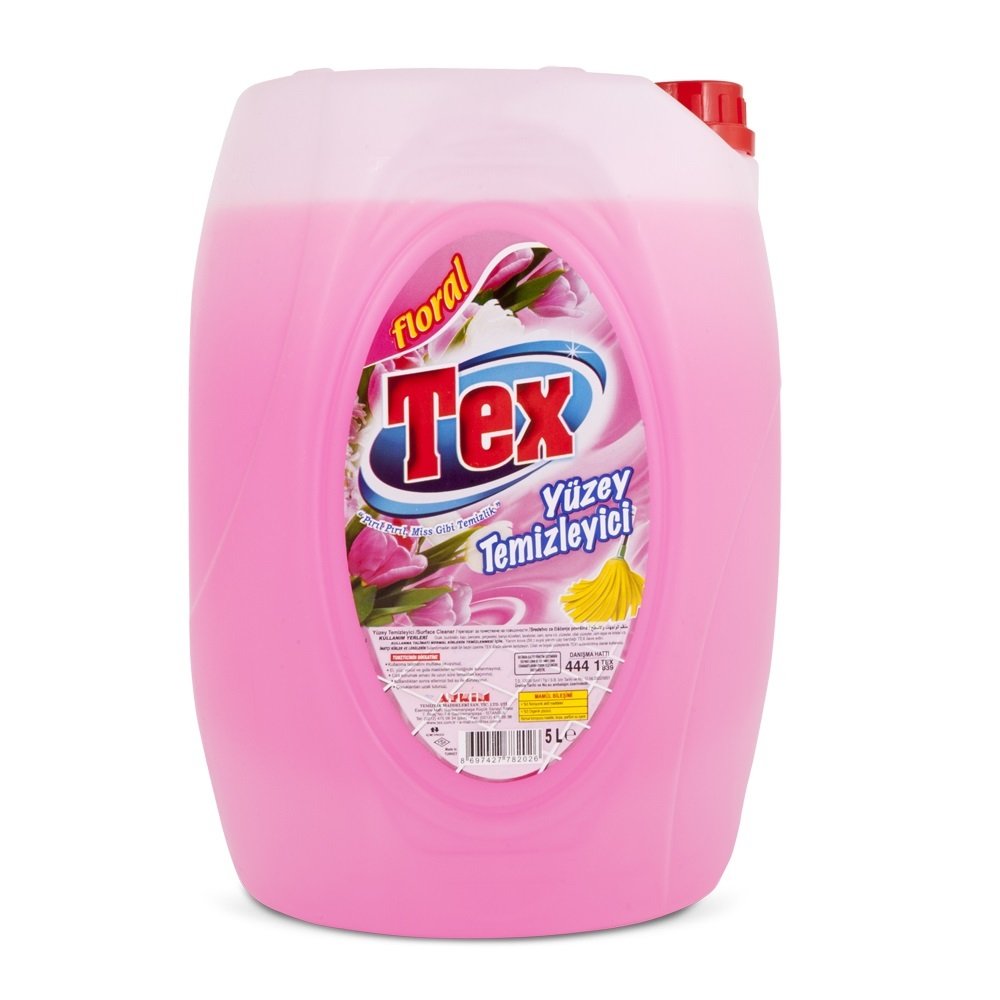 Tex Yüzey Temizleyici Floral 5 lt