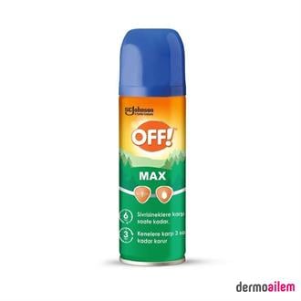 Off Max Sivrisinek ve Kenelere Karşı Sprey 100 ml