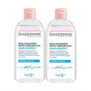 Diadermine Nemlendirici Micellar Kusursuz Makyaj Temizleme Suyu 400 ml + 400 ml