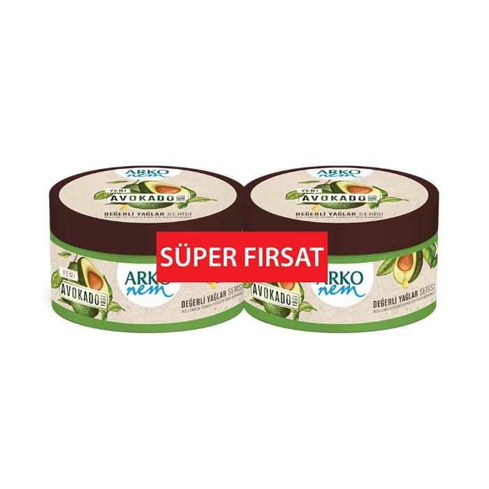 Arko Nem Krem Avokado Yağı 250 ml - 2 Adet