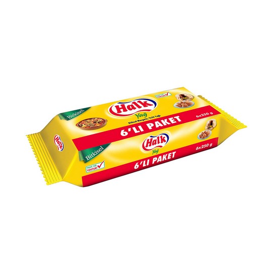HALK PAKET MARGARİN 6LI
