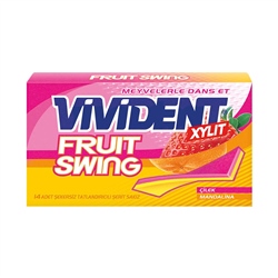 Vivident Sakız Çilek Mandalina Wallet Fruit Swing 26 Gr.