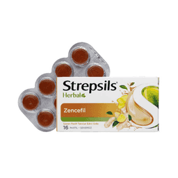 Strepsils Herbal Zencefil Pastil 16'lı 