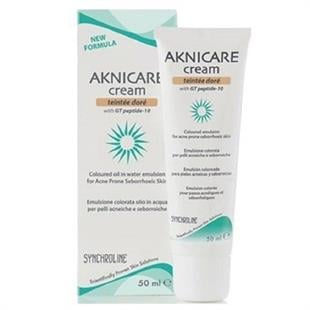 Synchroline Aknicare Cream Teintee Dore 50 ml