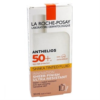 La Roche Posay Anthelios UVmune 400 Tinted Fluid Spf 50+ Faktör 50 ml Hassas Ciltler Renkli Güneş Kremi