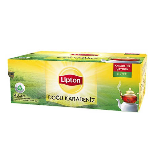 LİPTON DOĞU KARADENİZ DEMLİK POŞET ÇAY 48 Lİ 153 GR