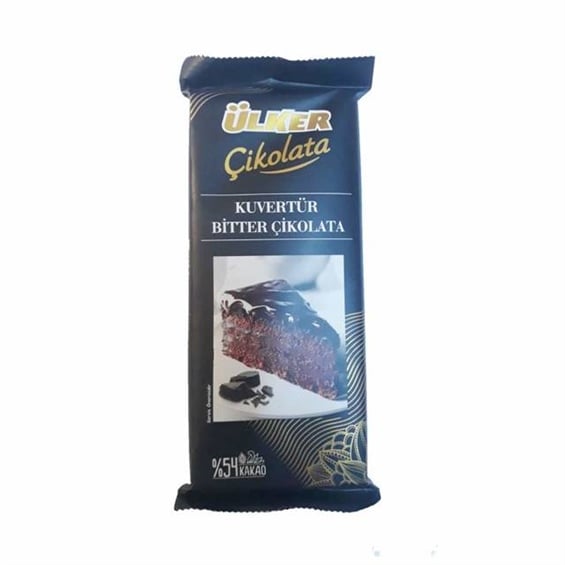 Ülker Kuvertür %54 Bitter Tablet Çikolata 200 gr