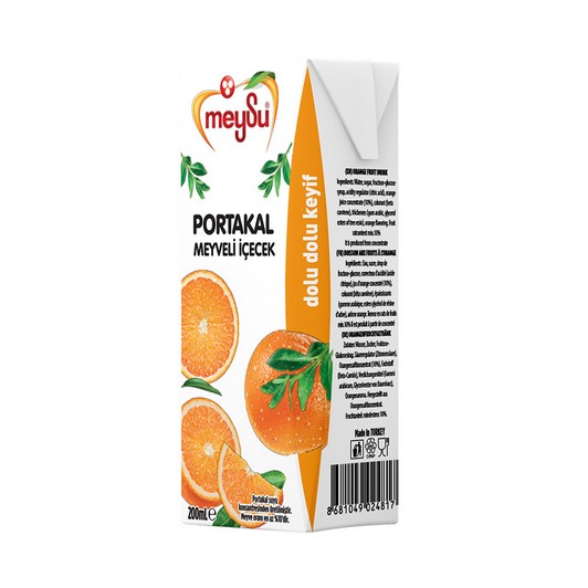 Meysu Portakal Nektarı 200 ml