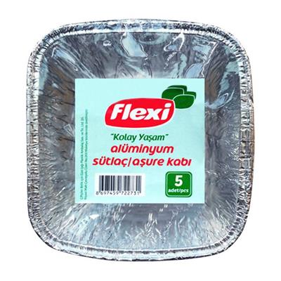 FLEXI LIFE ALIMUNYUM SÜTLAÇ KABI 5LI