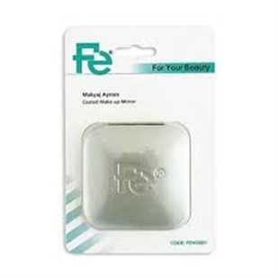 Fe Makyaj Aynası Gümüş Kapaklı