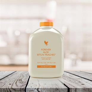 Forever Aloe Bits'n Peaches 1 lt