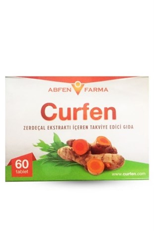 Curfen Zerdeçal İçeren 60 Tablet