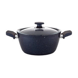 Vivaldi Ezme Granit Derin Tencere 24 cm