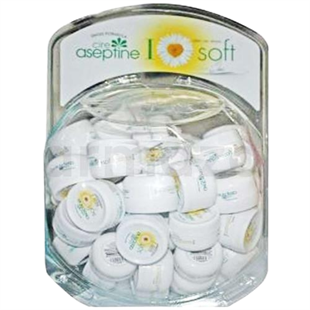 Cire Aseptine Soft Papatya Özlü 30 ml 50'li Fanus