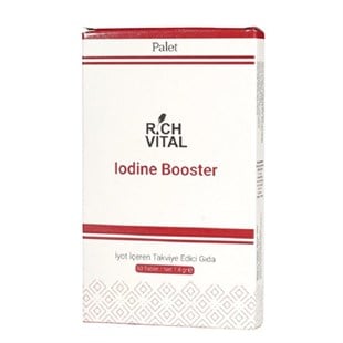 Rich Vital İodine Booster İyot 60 Blister Tablet