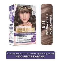 Loreal Paris Excellence Cool Creme Saç Boyası 6.11 Ekstra Küllü Koyu Kumral