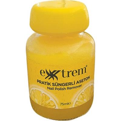 EXTREM PRATIK SÜNGERLI ASETON 75ml LIMON