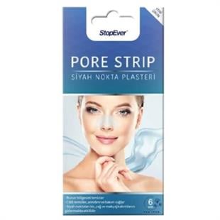 Stopever Pore Strip Siyah Nokta Bandı 6'lı 1 Paket