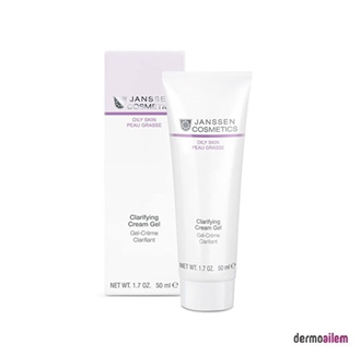 Janssen Oily Skin Clarifying Cream Gel 50 ml Nemlendirici Krem