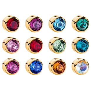 Nina Kulak Delme Küpesi Sarı Renk Karışık 12'li