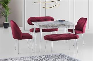 Karataş Ay-1183 Ay Masa Carrara / Beyaz