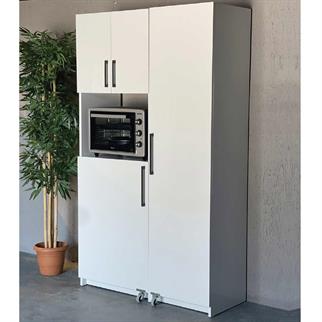 Cagiz Fırın Modül Tek Kapaklı - Beyaz 11056