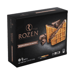 Rozen Dondurulmuş Belçika Çikolatalı Waffle 320 G