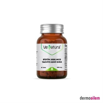 Venatura Biotin 5000 Mcg 90 Tablet