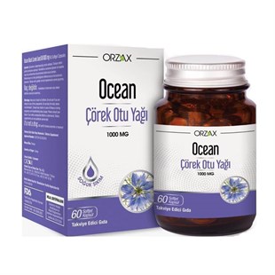 Ocean Çörek Otu Yağı 1000 mg 60 Kapsül