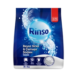 Rinso Beyaz Sirke&Çamaşır Sodası Toz Deterjan 4 Kg