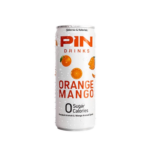 Pin Portakal-Mango Soğuk Çay 250 ml Teneke