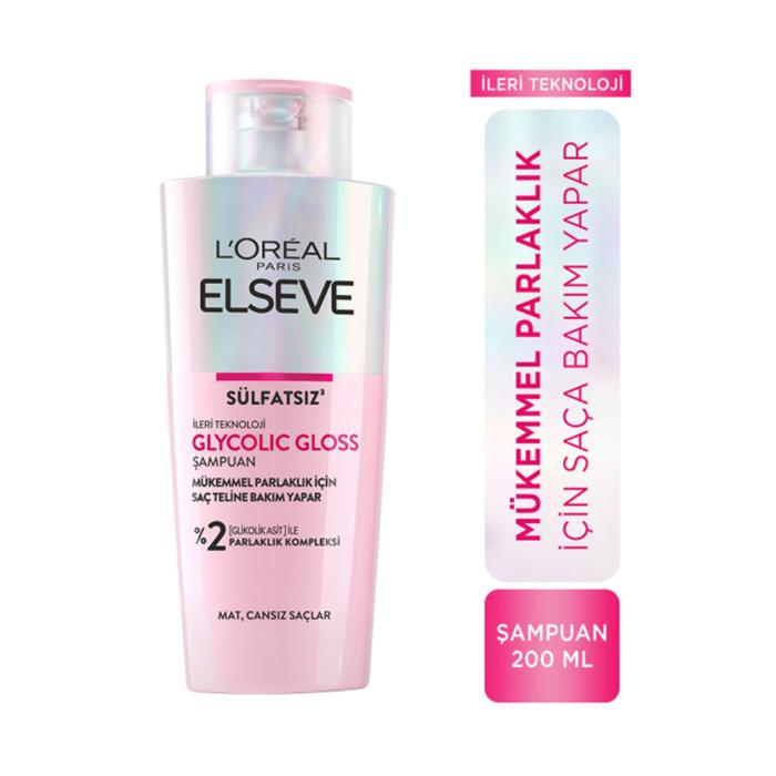 Elseve Şampuan Glycolic Gloss 200 ml