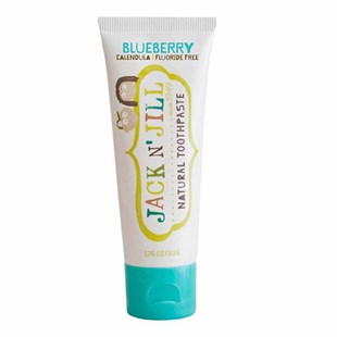 Jack and Jill Natural Toothpaste Blueberry 50 gr ( Yaban Mersini Aromali Diş Macunu )