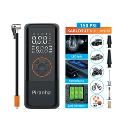 Piranha 11318 Kablosuz Dijital Hava Kompresörü