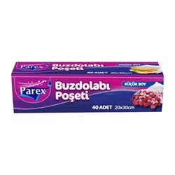 Parex Buzdolabı Poşeti Küçük Boy 40 Adet