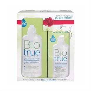 Bio True Lens Solüsyonu 300 ml +120 ml