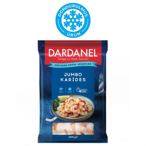 Dardanel Jumbo Karides 200 gr