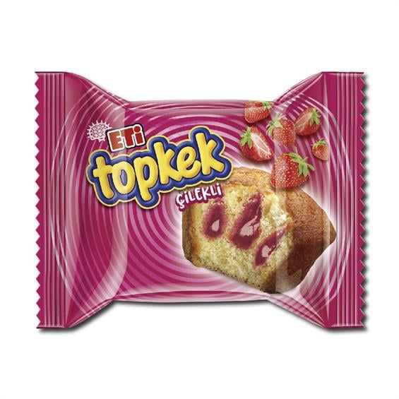 Eti Topkek Çilekli Kek 40 Gr