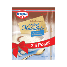Dr. Oetker Sakızlı Muhallebi Toz Tatlı 2'li 270 G