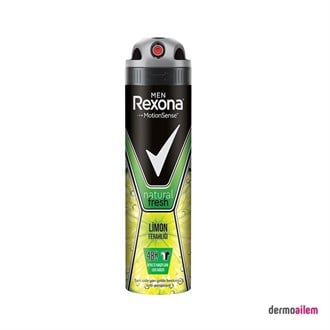 Rexona Men Natural Fresh Limon Ferahlığı 150 ml Deo Sprey