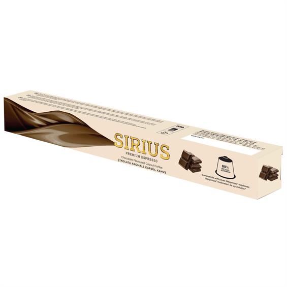 Sirius Premium Çikolata Aromalı Kapsül Kahve 55 gr