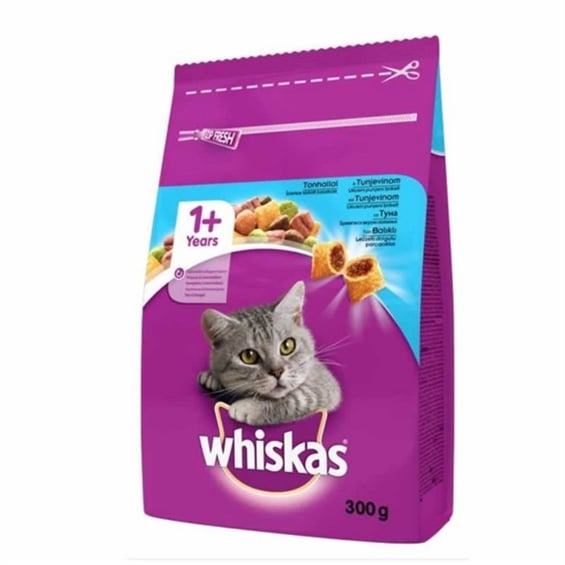 Whiskas Kuru Tavuklu Sebzeli Mama 300 gr