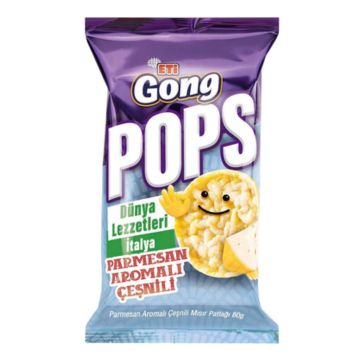 Eti Gong Pops İtalyan Parmesanlı Mısır Patlağı 80 Gr