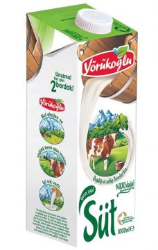 YÖRÜKOGLU SÜT 1Lt UHT Y.YAGLI