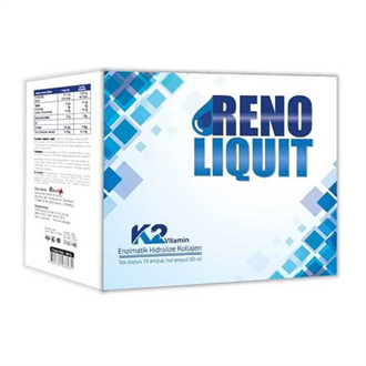 Reno Liquit Enzimatik Hidrolize Kollajen 15 Flakon 30 ml