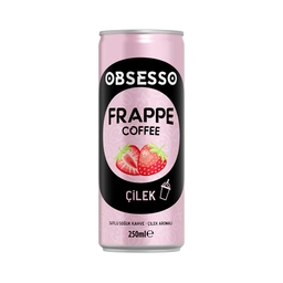 Obsesso Frappe Çilekli Soğuk Kahve 250 ml